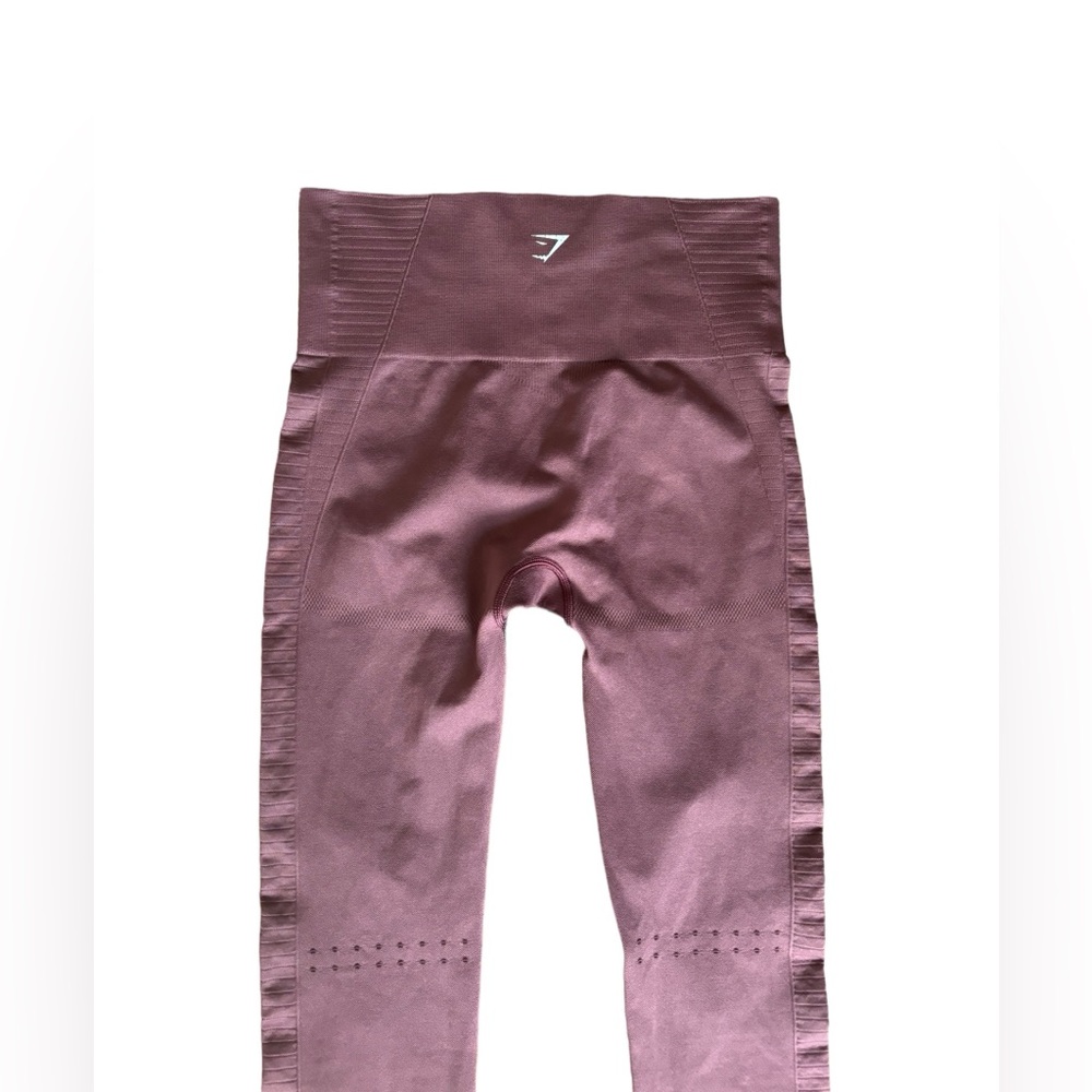 Gymshark Seamless burgundy Leggings High Waisted - Picture 7 of 9